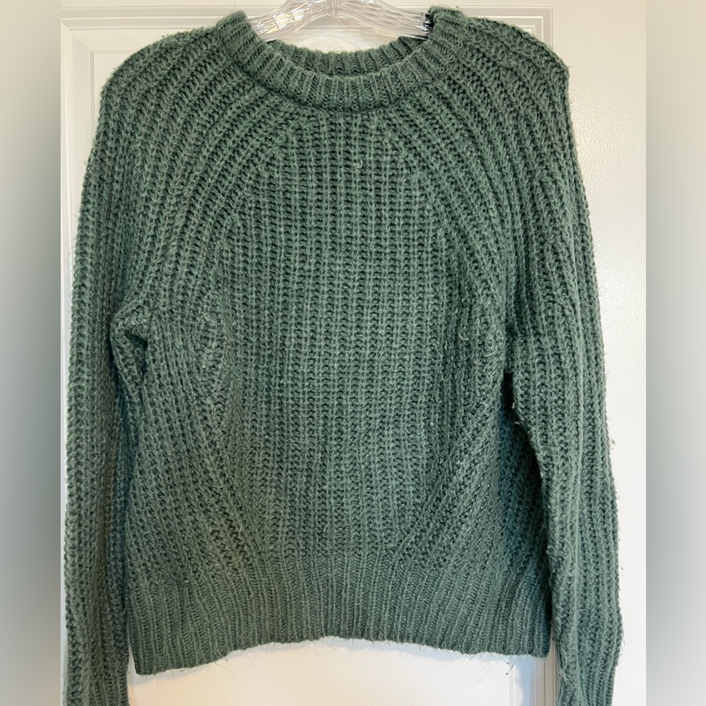 A New Day Green Sweater